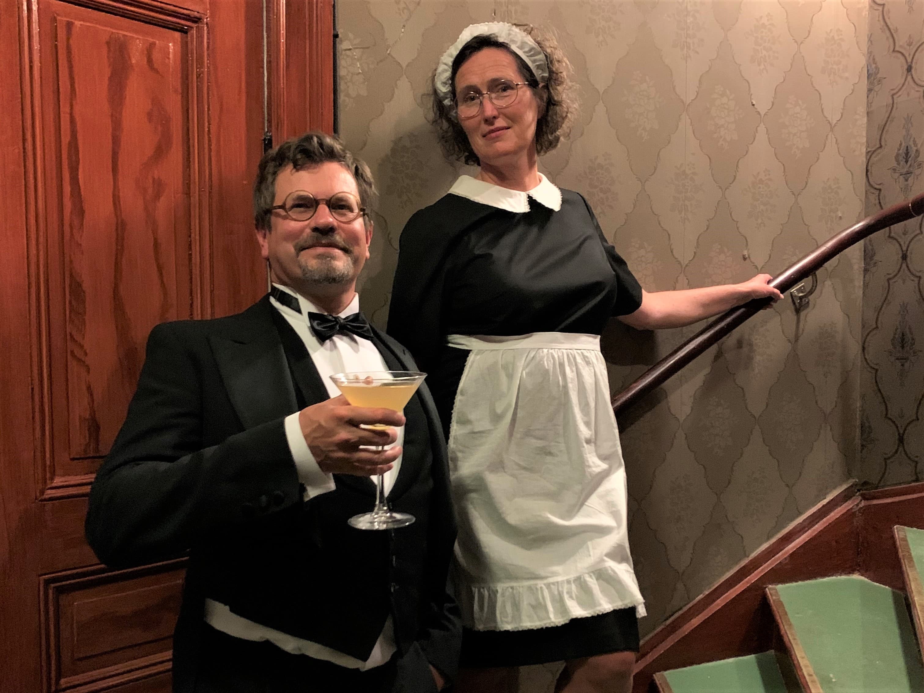 Dine with the priests Mogens & Lena in a historical mansion