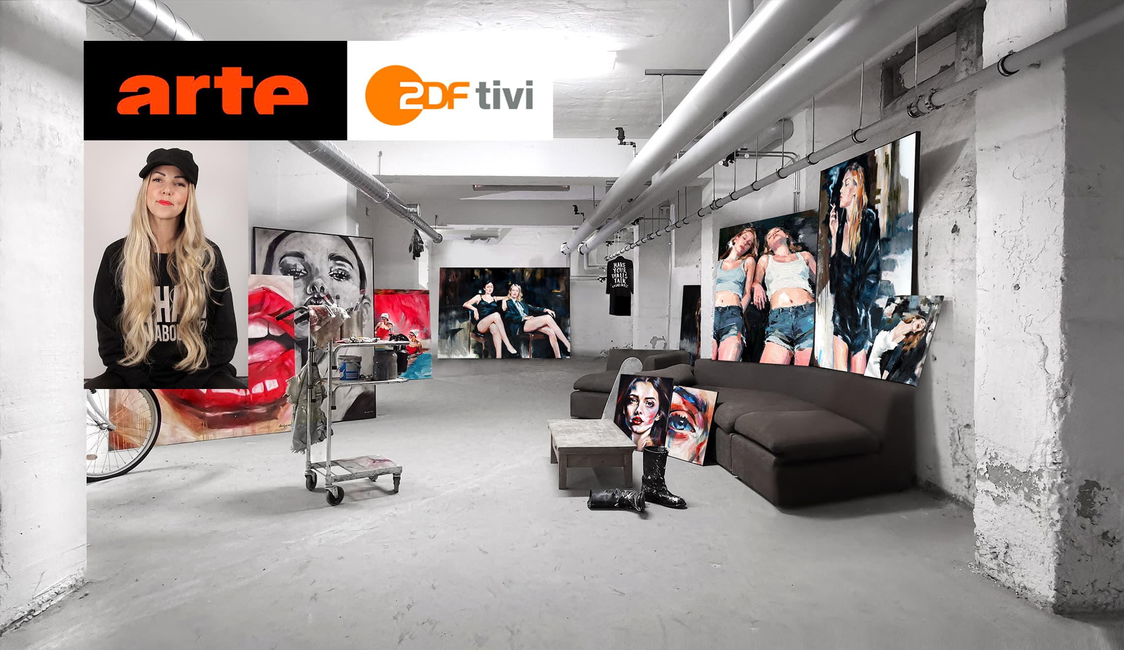 Swedish Artist Linda Vagnelind Stars in Prestigious ARTE Documentary "Abenteuer Schweden"